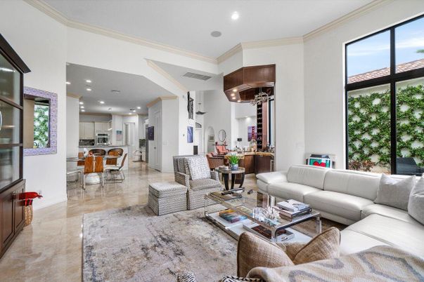 Interior, Kitchen, Living room, Pendant Lights, Recessed Lighting