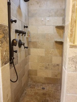 Bathroom, Interior, Stone Walls