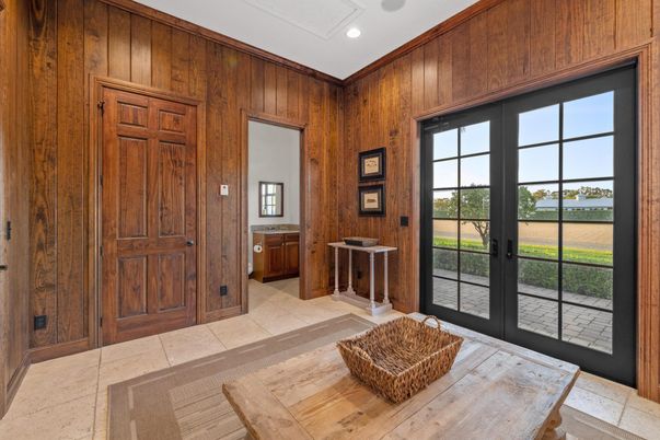Interior, Recessed Lighting, Wooden Walls