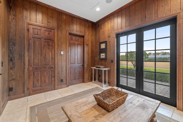 Interior, Recessed Lighting, Wooden Walls