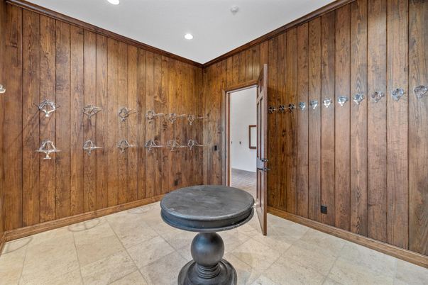 Interior, Recessed Lighting, Wooden Walls
