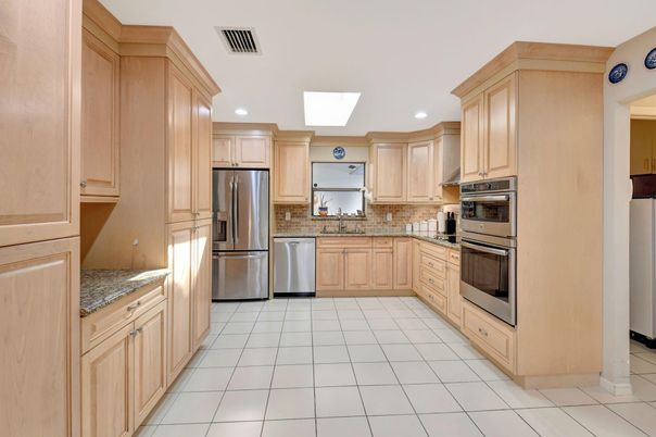 Interior, Kitchen, Recessed Lighting, Stainless Steel Appliances