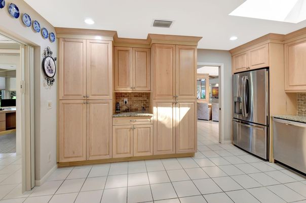 Interior, Kitchen, Recessed Lighting, Stainless Steel Appliances