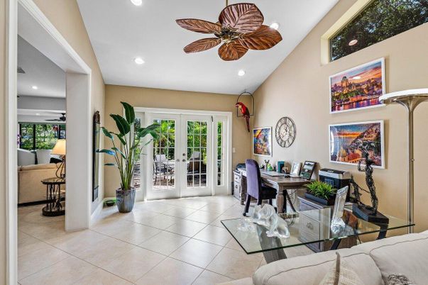 Home Office, Interior, Recessed Lighting
