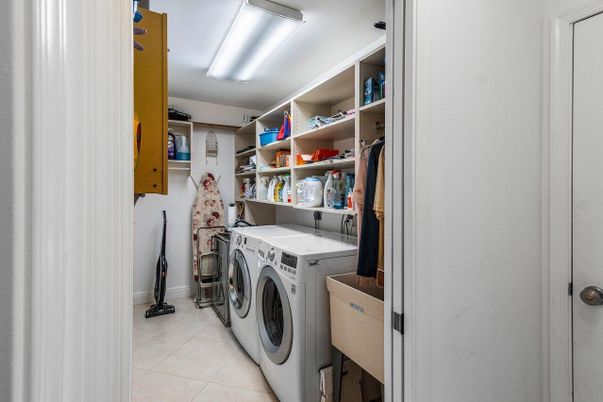 Interior, Washer