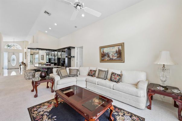 Interior, Kitchen, Living room, Recessed Lighting
