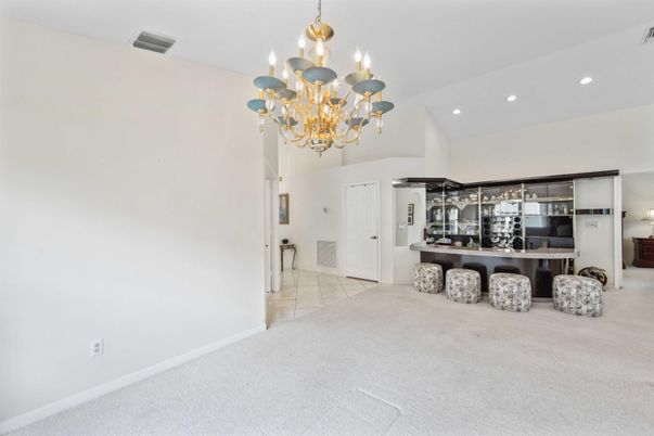 Chandelier, Interior, Recessed Lighting