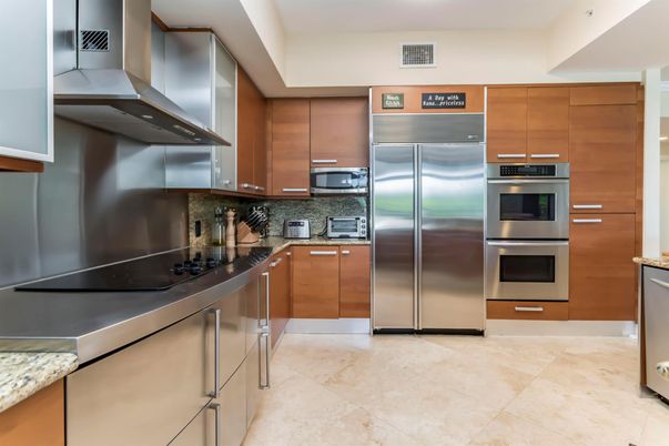 Interior, Kitchen, Stainless Steel Appliances