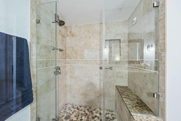 Bathroom, Glass Shower, Interior