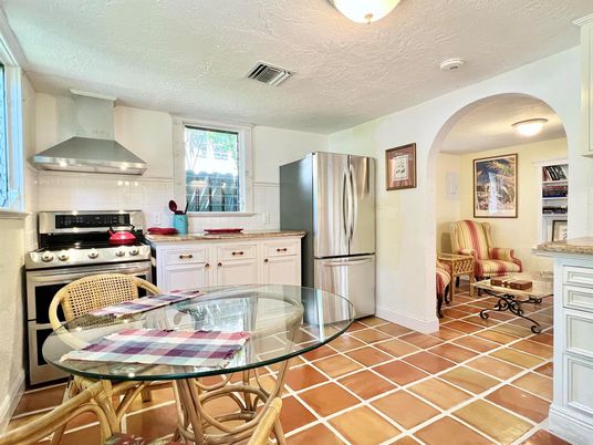 Dining room, Interior, Kitchen, Stainless Steel Appliances
