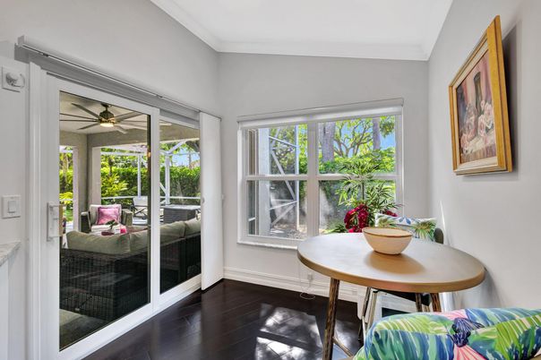 Interior, Sun Room, Wood Texture Flooring