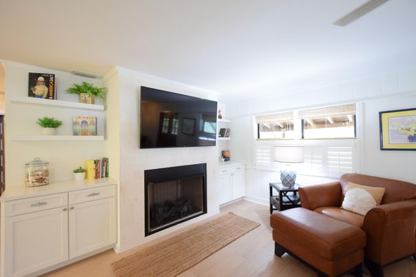 Fireplace, Interior, Wood Texture Flooring