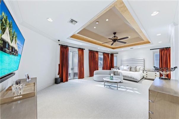 Bedroom, Interior, Living room, Recessed Lighting
