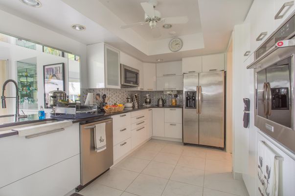 Interior, Kitchen, Recessed Lighting, Stainless Steel Appliances
