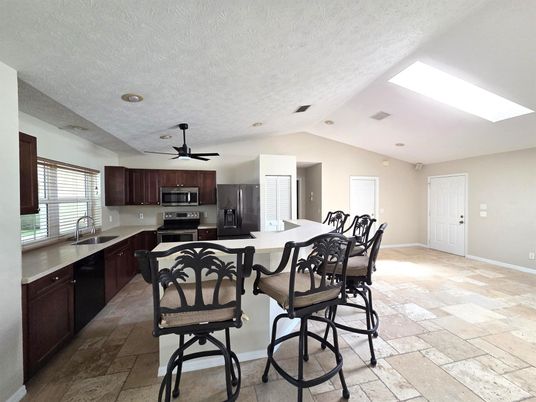 Interior, Kitchen, Recessed Lighting, Stainless Steel Appliances