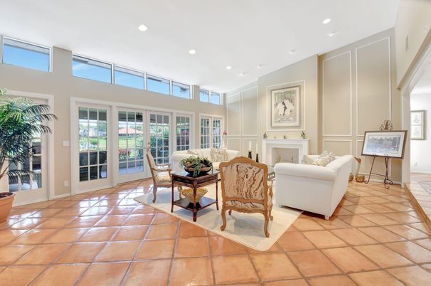 Dining room, Fireplace, Interior, Living room, Recessed Lighting