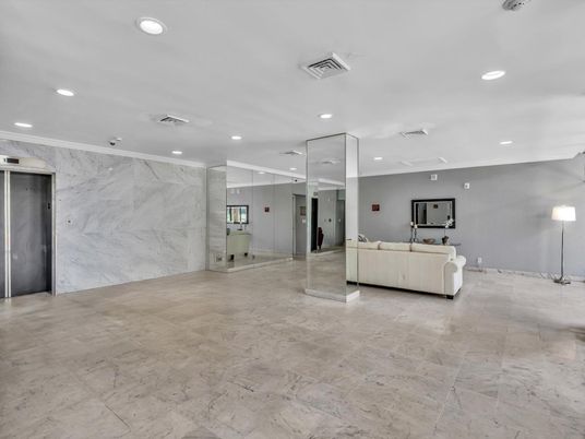 Interior, Living room, Marble Walls, Recessed Lighting