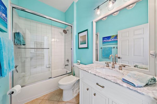 Bathroom, Glass Shower, Interior