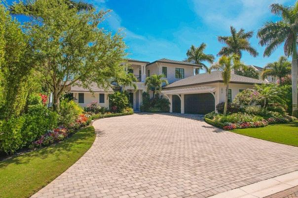 Attached, Backyard, Exterior, Facade, Mediterranean