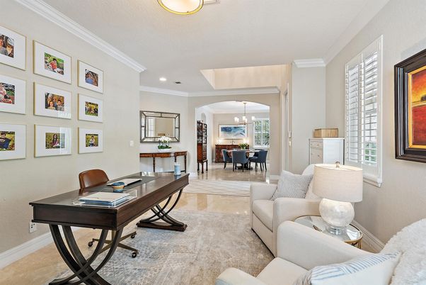 Home Office, Interior, Pendant Lights, Recessed Lighting