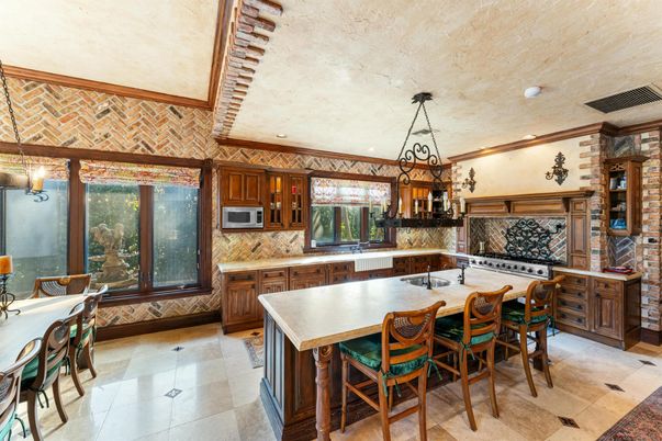 Dining room, Interior, Kitchen, Pendant Lights, Recessed Lighting
