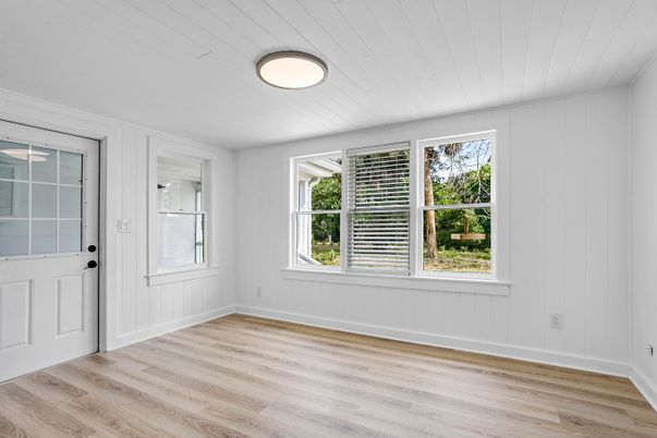 Empty room, Interior, Wood Texture Flooring
