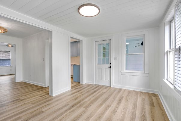 Empty room, Interior, Wood Texture Flooring