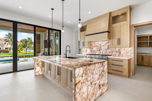 Interior, Kitchen, Pendant Lights, Recessed Lighting