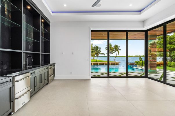 Interior, Kitchen, Recessed Lighting, Water