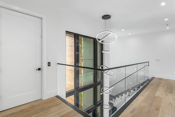 Interior, Pendant Lights, Recessed Lighting, Wood Texture Flooring