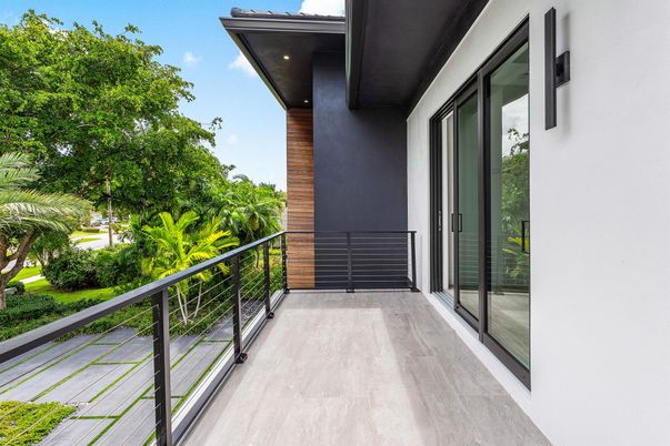 Exterior, Wood Texture Flooring
