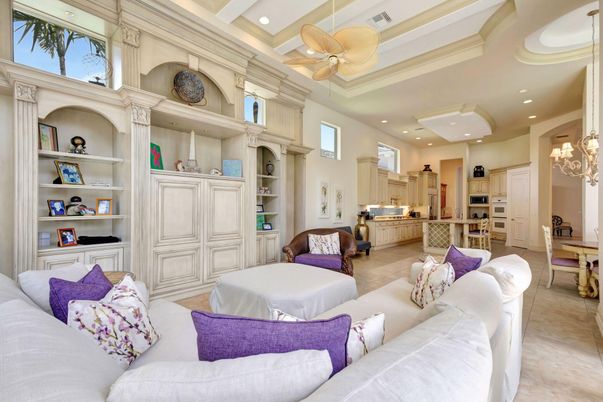 Chandelier, Interior, Kitchen, Living room, Recessed Lighting