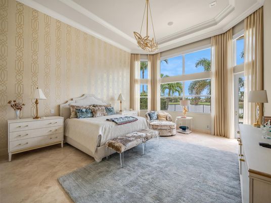 Bedroom, Interior, Pendant Lights, Recessed Lighting