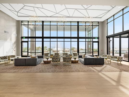 Chandelier, Interior, Living room, Recessed Lighting, Wood Texture Flooring
