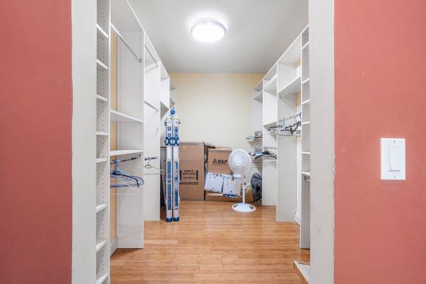 Interior, Walk-in Closets, Wood Texture Flooring