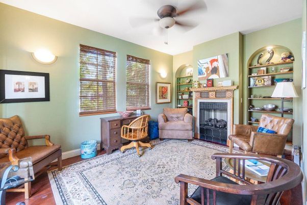Fireplace, Interior, Living room, Wood Texture Flooring