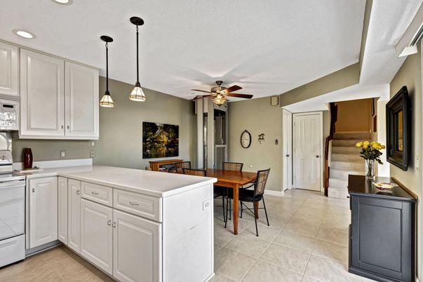 Dining room, Interior, Kitchen, Pendant Lights, Recessed Lighting