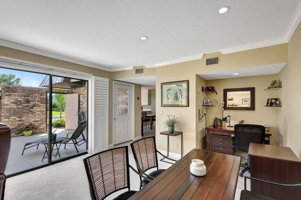 Home Office, Interior, Recessed Lighting