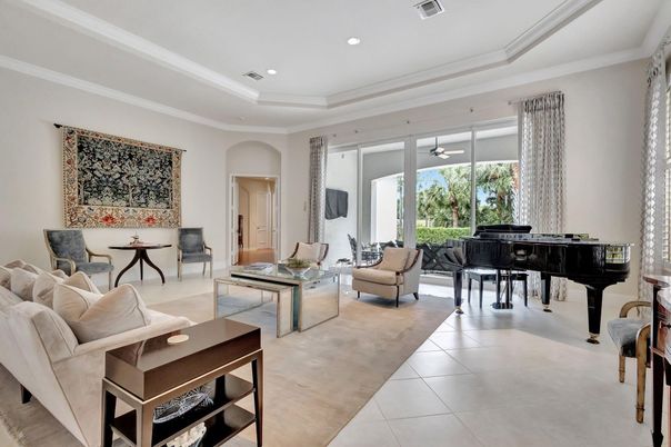 Interior, Living room, Piano, Recessed Lighting