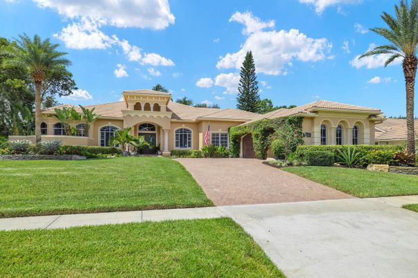 Backyard, Exterior, Facade, Mediterranean