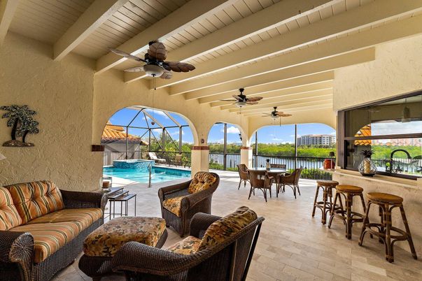 Dining room, Interior, Living room, Pool, Sun Room