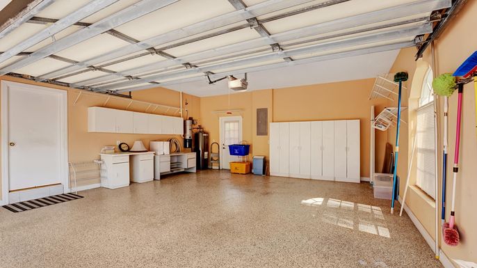 Garage, Interior, Washer