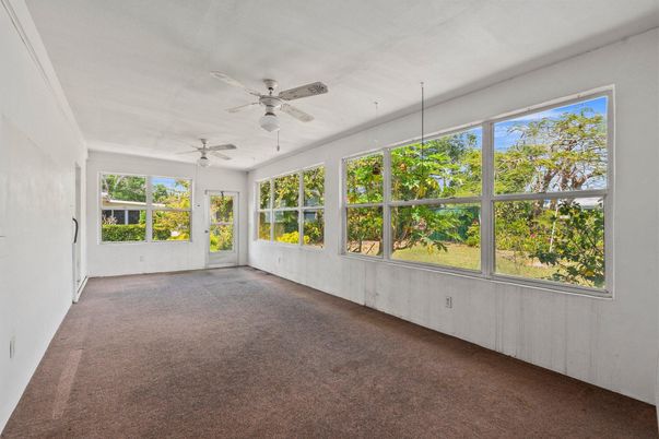 Empty room, Interior, Sun Room