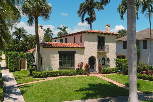 Backyard, Exterior, Facade, Spanish Mediterranean
