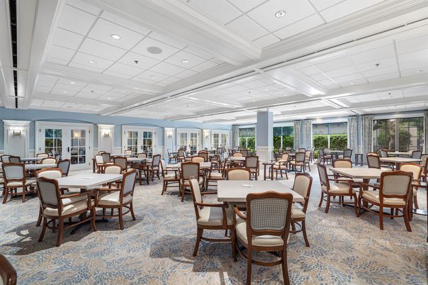 Dining room, Interior, Recessed Lighting