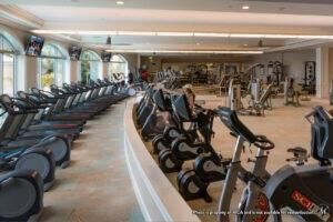 Fitness Equipment, Gym, Interior, Recessed Lighting