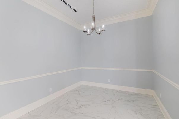 Empty room, Interior, Marble, Pendant Lights