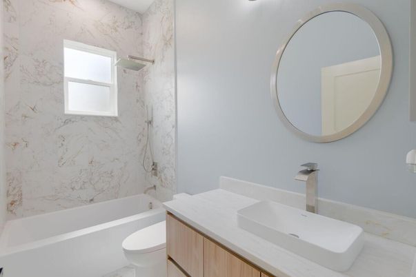 Bathroom, Interior, Marble Walls