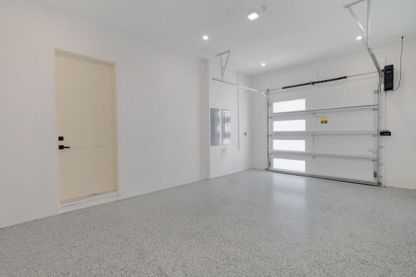 Garage, Interior, Recessed Lighting