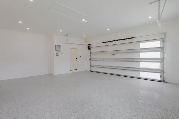 Garage, Interior, Recessed Lighting